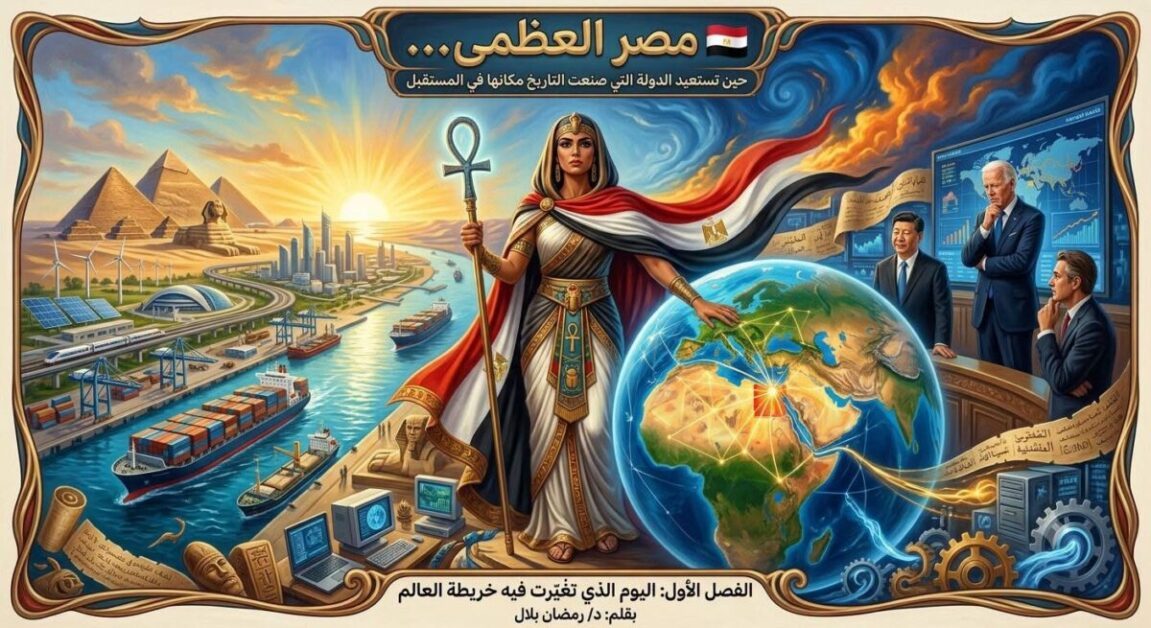 مصر العظمى دكتور رمضان بلال