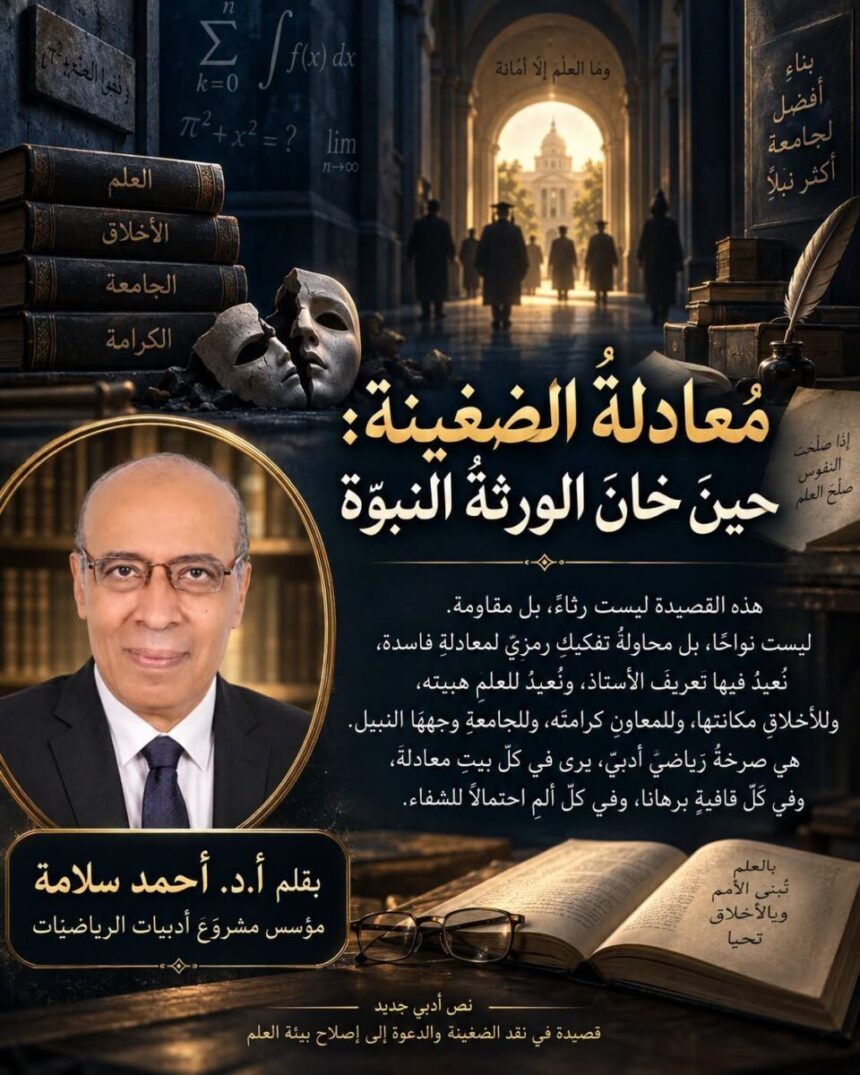 مُعادلةُ الضغينة: حينَ خانَ الورثةُ النبوّة