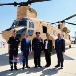 تسلم القوات المسلحة المصرية دفعة جديدة من مروحيات شينوك CH-47F المتطورة،