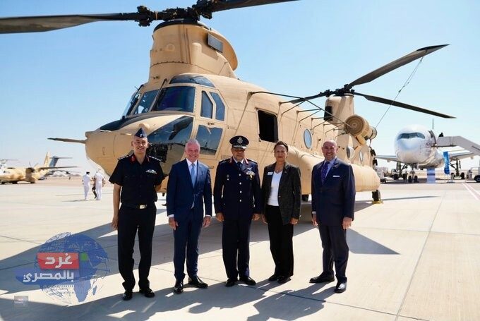 تسلم القوات المسلحة المصرية دفعة جديدة من مروحيات شينوك CH-47F المتطورة،