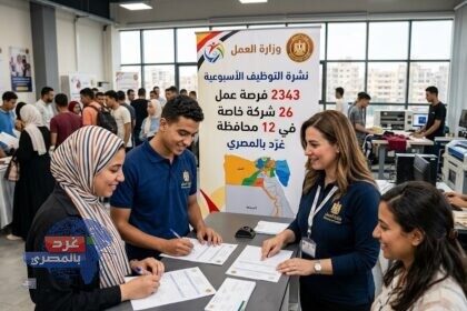 بالحد الأدنى للأجور.. ننشر خريطة 2343 وظيفة خالصة أعلنتها وزارة العمل بالمحافظات