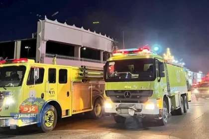 استهداف أرامكو وإصابات الرياض جراء سقوط حطام صاروخين على غرد بالمصري