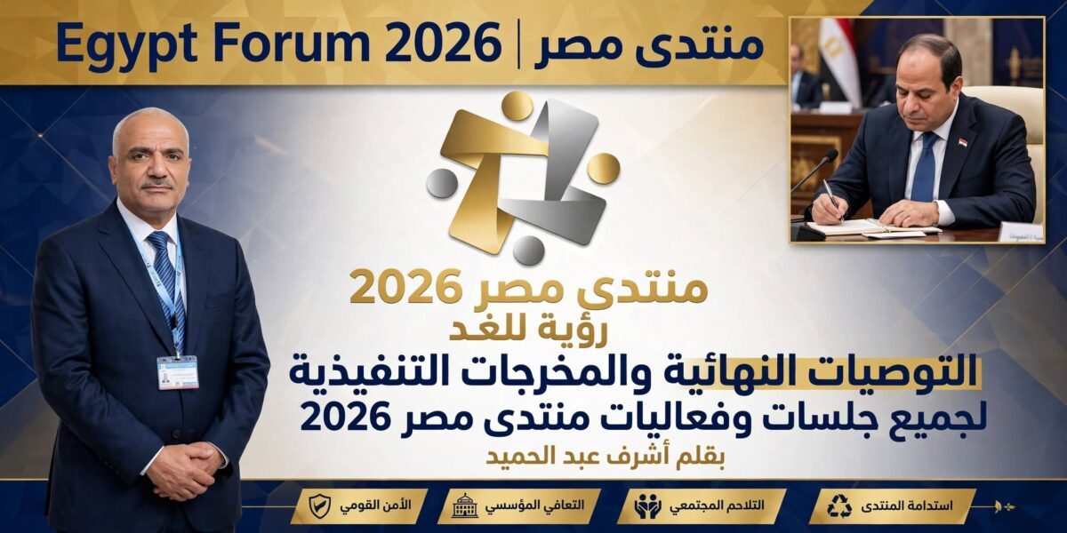 وثيقة توصيات منتدى مصر 2026 والمخرجات التنفيذية الشاملة