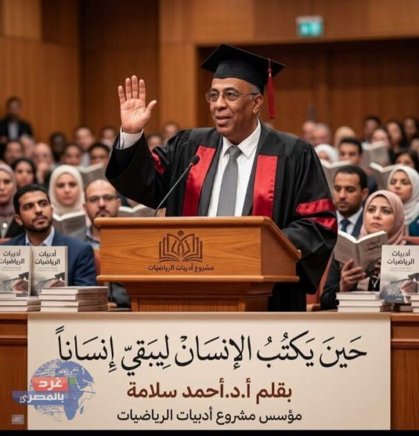 حين يكتب الإنسان ليبقي إنساناً | بقلم أ.د. أحمد سلامة