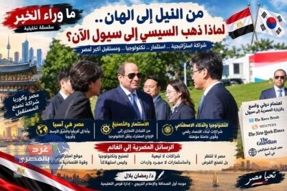 من النيل إلى الهان - زيارة السيسي لكوريا الجنوبية