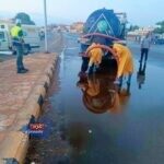 مياه البحر الأحمر تواصل سحب أمطار القصير وتعلن حالة الطوارئ