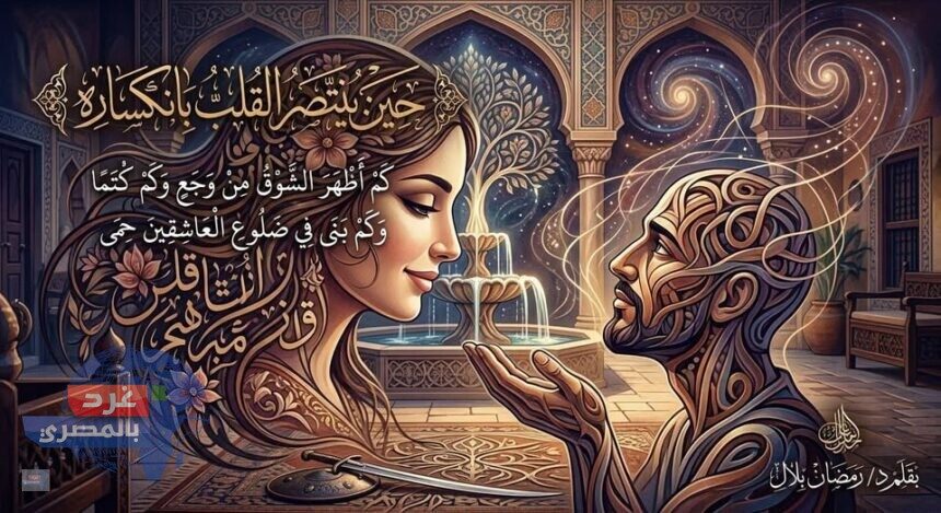 حين ينتصر القلبُ بانكساره