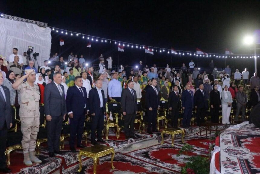 احتفالية نصر أكتوبر بدمياط الجديدة