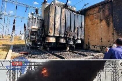 هجوم بمسيّرة يُخرج محطة كهرباء المرخيات التحويلية، الواقعة شمال غربي مدينة أم درمان