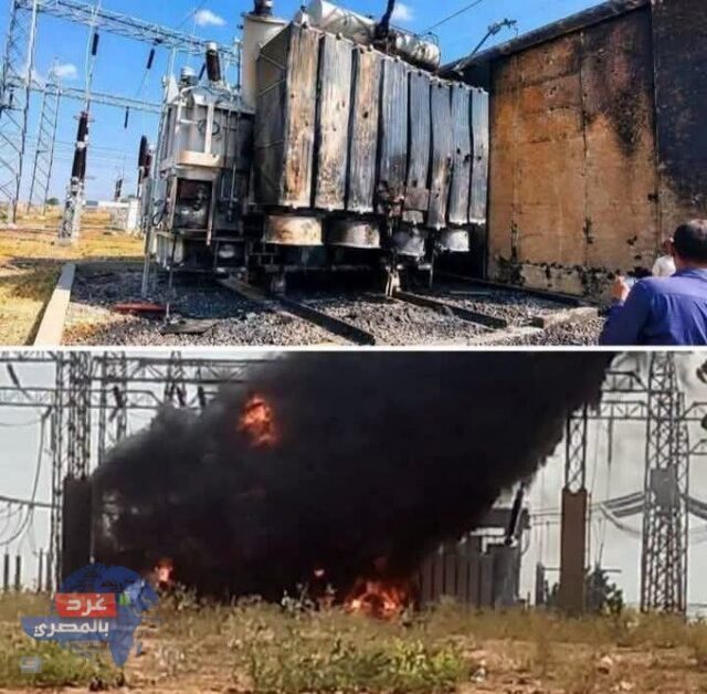 هجوم بمسيّرة يُخرج محطة كهرباء المرخيات التحويلية، الواقعة شمال غربي مدينة أم درمان