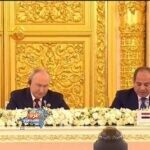 السيسي من روسيا: المياه للتعاون ونرفض عسكرة البحر الأحمر