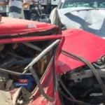 موقع حادث تصادم الطريق الأوسطي بمدينة 6 أكتوبر - غرد بالمصري
