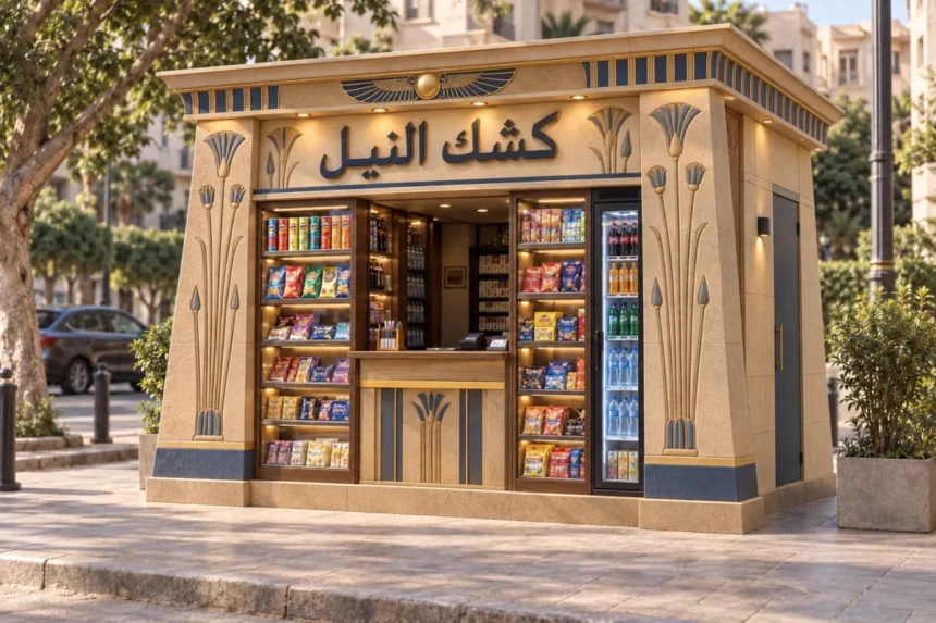 نموذج الكشك الحضاري الموحد في محافظة القاهرة على غرد بالمصري