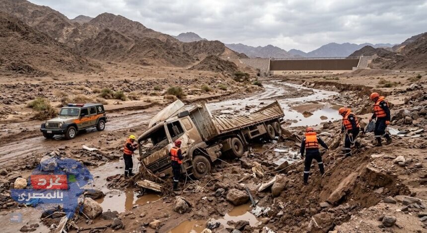 سيول جارفة تضرب مناطق في جنوب سيناء والبحر الأحمر وتخلف وفاة وإصابة وفقدان 3 أشخاص