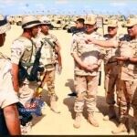 تفاصيل إجراءات تفتيش الحرب بالمنطقة الشمالية العسكرية بحضور القائد العام القوات المسلحة وزير الدفاع والإنتاج الحربي ورئيس الأركان